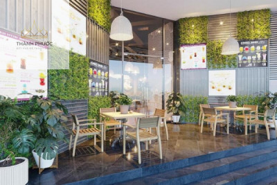 Thiết kế quán cafe 2 mặt tiền như thế nào để ấn tượng?