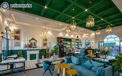 Thiết kế quán cafe phong cách châu Âu ấn tượng, tiết kiệm chi phí