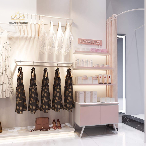 Thiết kế shop thời trang nữ đẹp Linh Store
