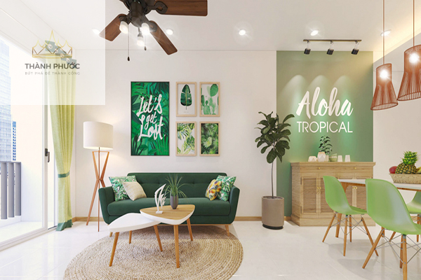 Xu hướng thiết kế nội thất phong cách Aloha