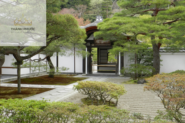 Cây xanh - Tiểu cảnh sân vườn kiểu Nhật